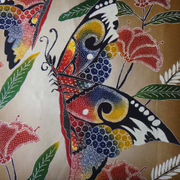 Wall Art Batik  Hand Painting Wall Tapestry NEW - Picture 4 of 5